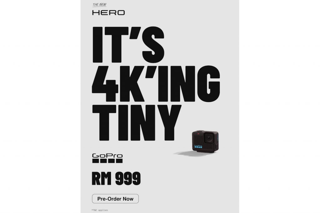 GoPro Hero (2024) is coming to Malaysia for RM999