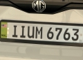 Malaysia EV Plate Number - JPJePlate