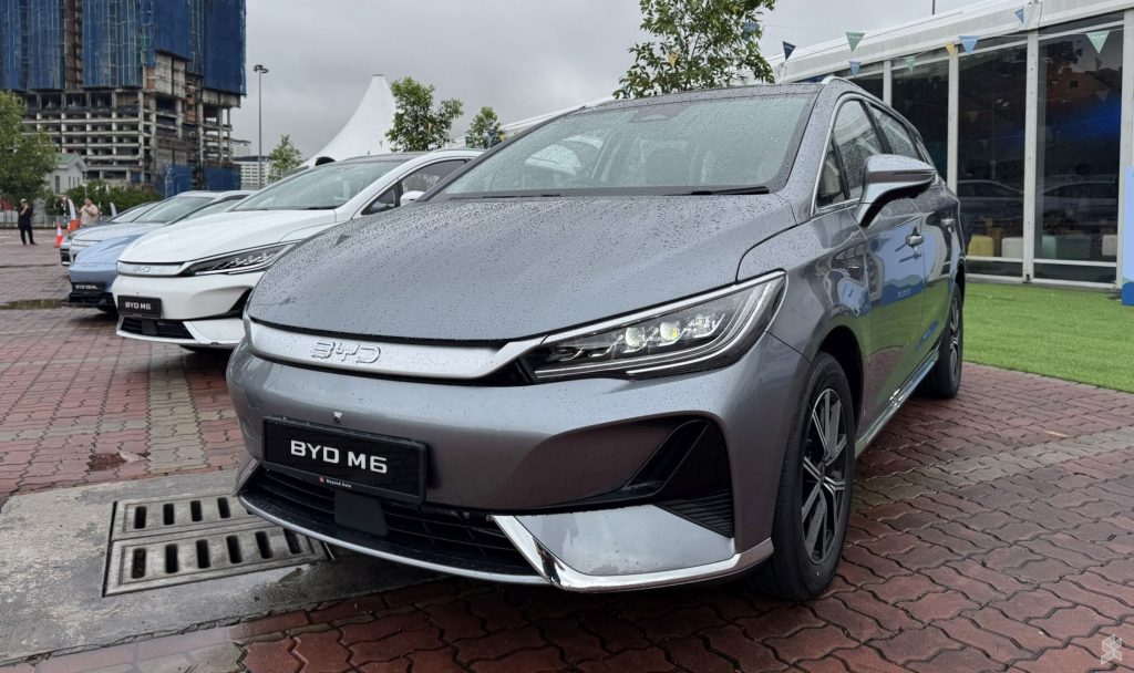 BYD M6 is the 4th EV model launched by BYD Malaysia in less than 2 years