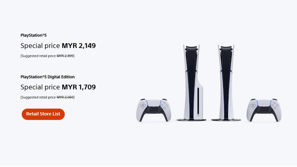 Up to RM1,140 off for PlayStation 5, PSVR2, Dualsense controller