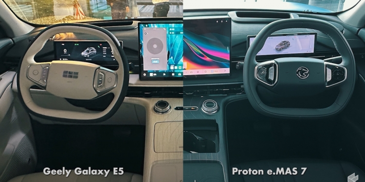 Proton e.MAS 7 vs Geely Galaxy E5