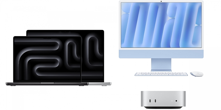 2024 MacBook Pro, iMac, Mac Mini with M4