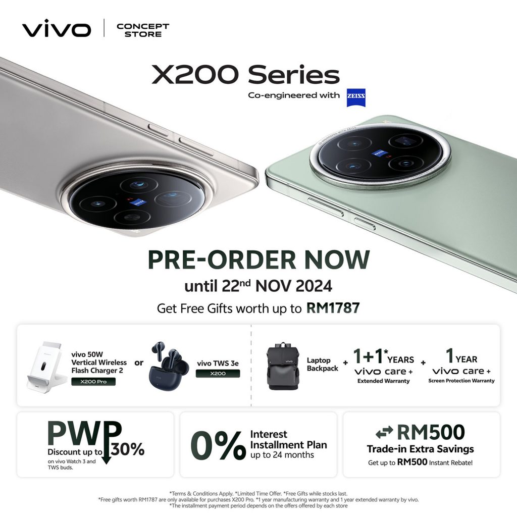 Vivo X200 series launching in Malaysia on 19th November 2024