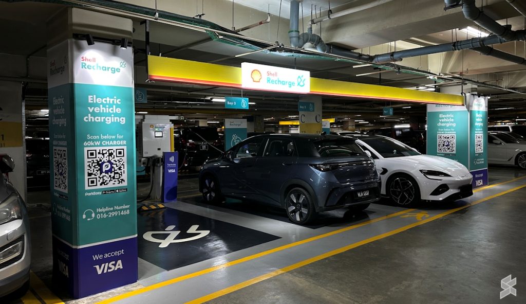 Card payment terminal is coming to Shell Recharge EV chargers in Malaysia