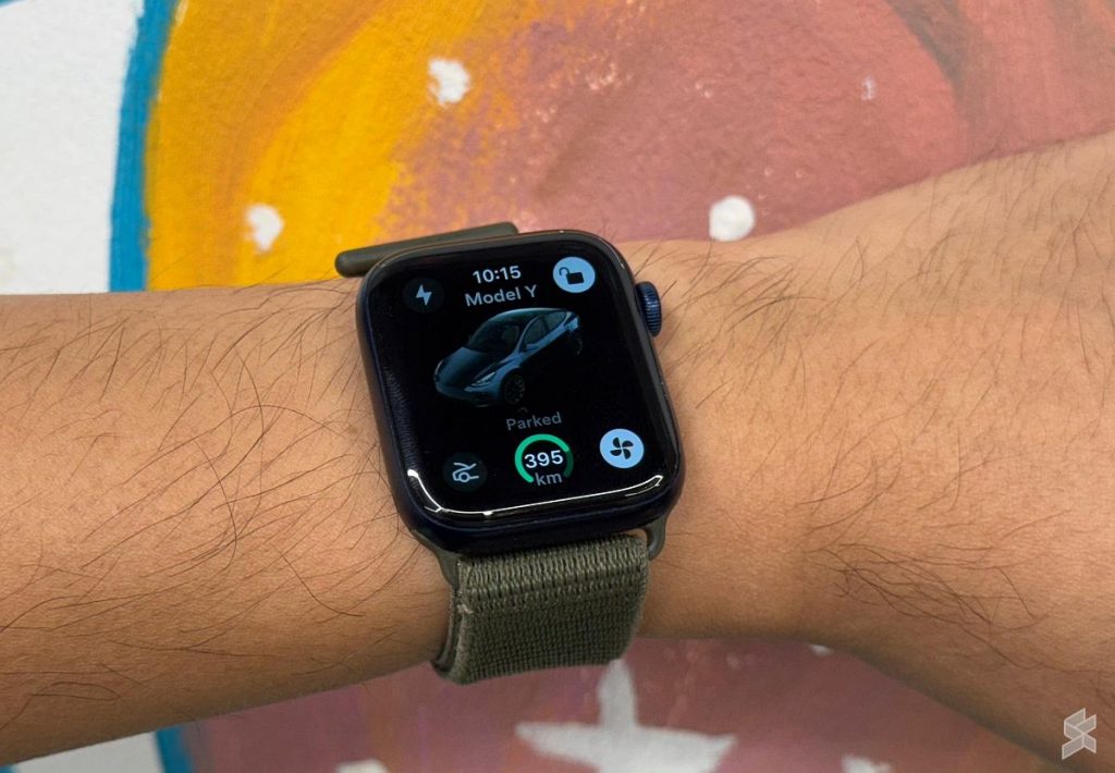 Tesla Apple Watch app lets you unlock the EV from your wrist