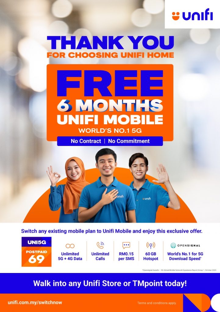 Get 6 Months Free UNI5G Mobile with Unlimited Data and No Contract