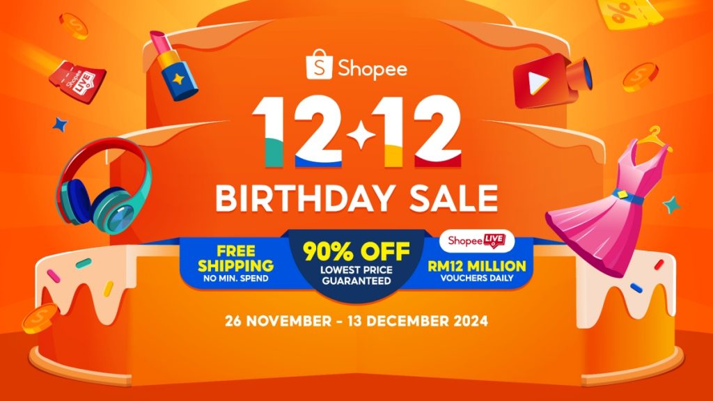 Save Big on Electronics for Christmas: Shopee 12.12 Mega Sale