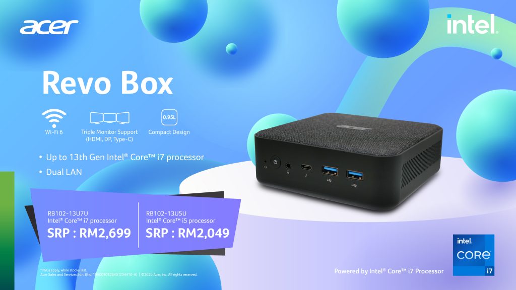 Acer Revo Box Mini PC launched in Malaysia, from RM2,049