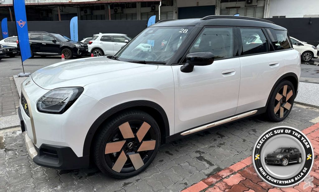 SoyaCincau Awards 2024 - Electric SUV of the Year - Mini Countryman All4 SE