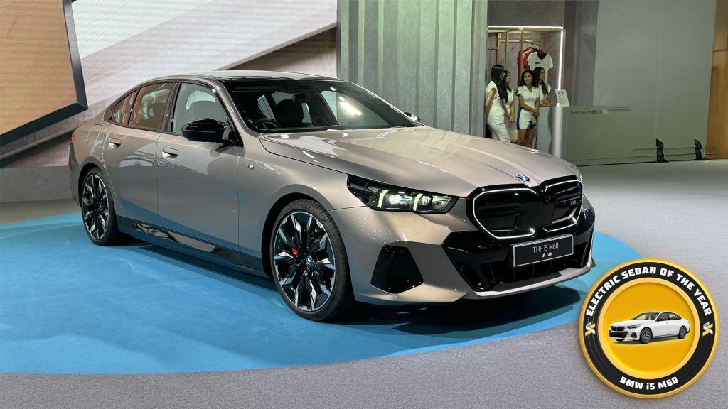 SoyaCincau Awards 2024 - Electric Sedan of the Year - BMW i5 M60