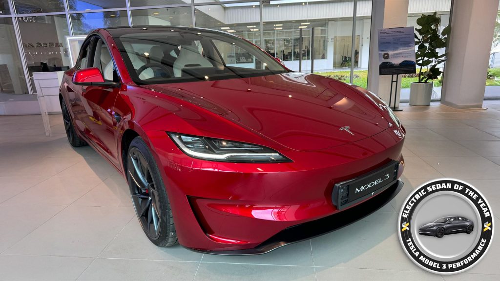 SoyaCincau Awards 2024 - Electric Sedan of the Year - Tesla Model 3 Performance