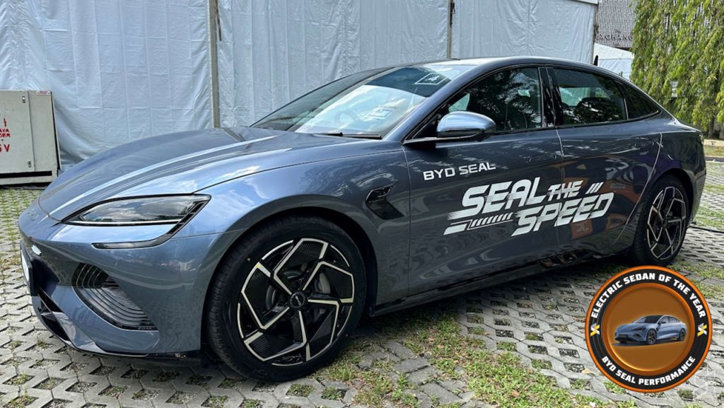 SoyaCincau Awards 2024 - Electric Sedan of the Year - BYD Seal Performance