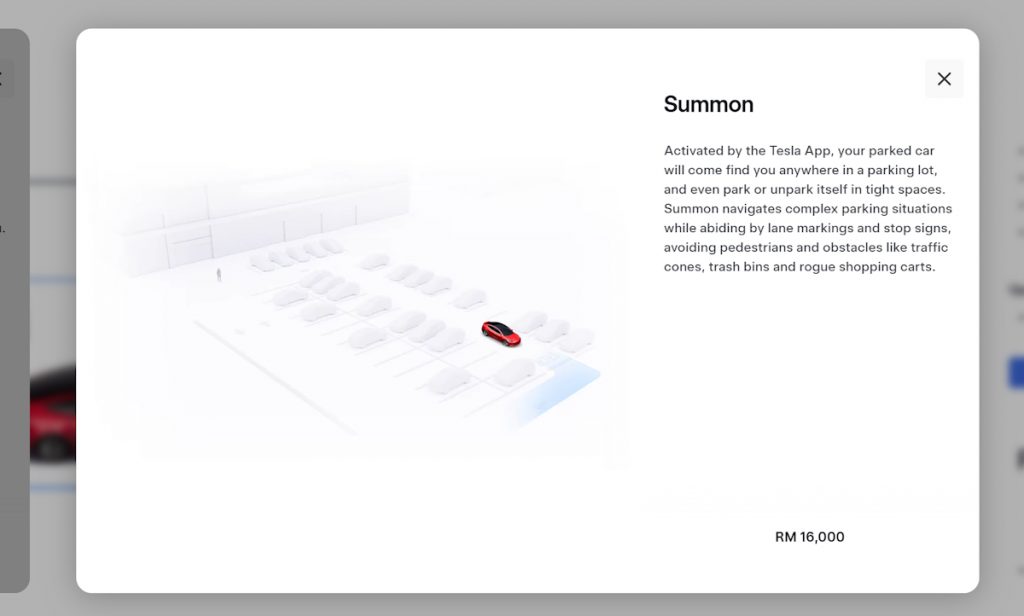 Tesla Summon - Tesla Malaysia's website