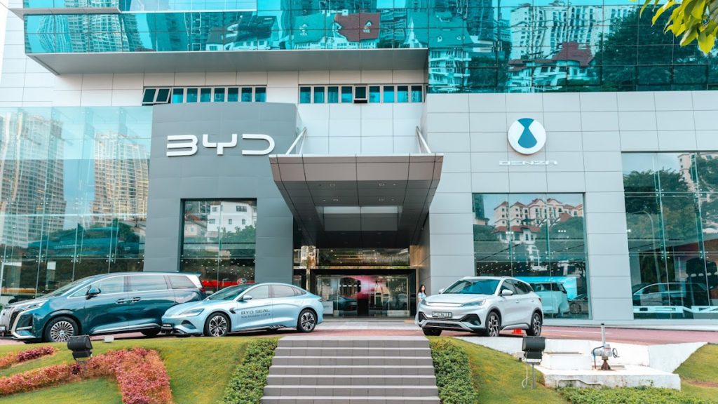 BYD Denza Showroom Singapore