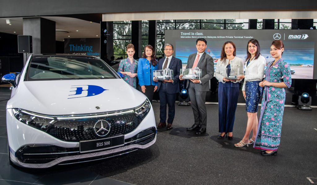 Mercedes-Benz EV x Malaysia Airlines Private Terminal Transfer