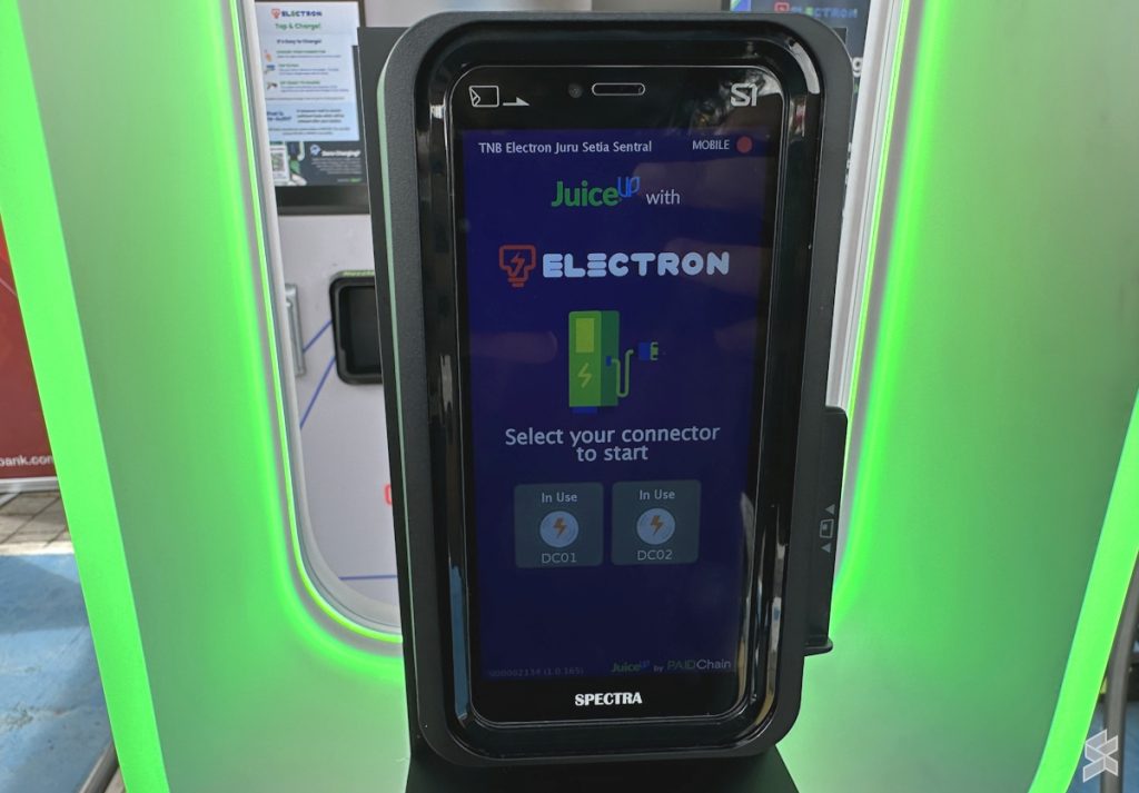 TNB Electron now supports card payment for EV charging, powered by JuiceUp