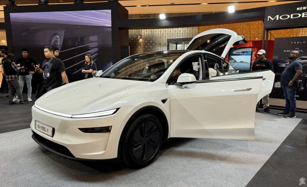 New Tesla Model Y “Juniper” has landed in Malaysia, available for preview at Pavilion Damansara Heights