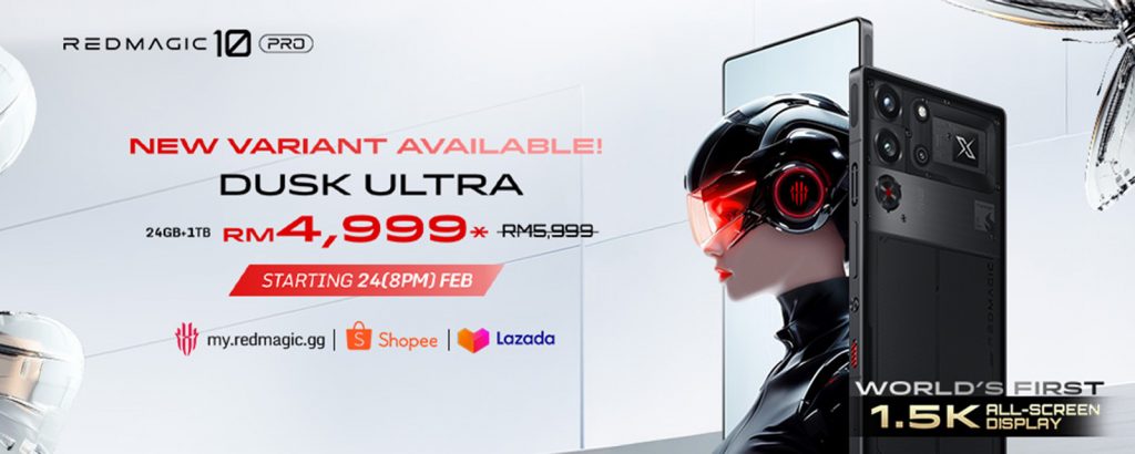 RedMagic 10 Pro Dusk Ultra launched in Malaysia, from RM4999