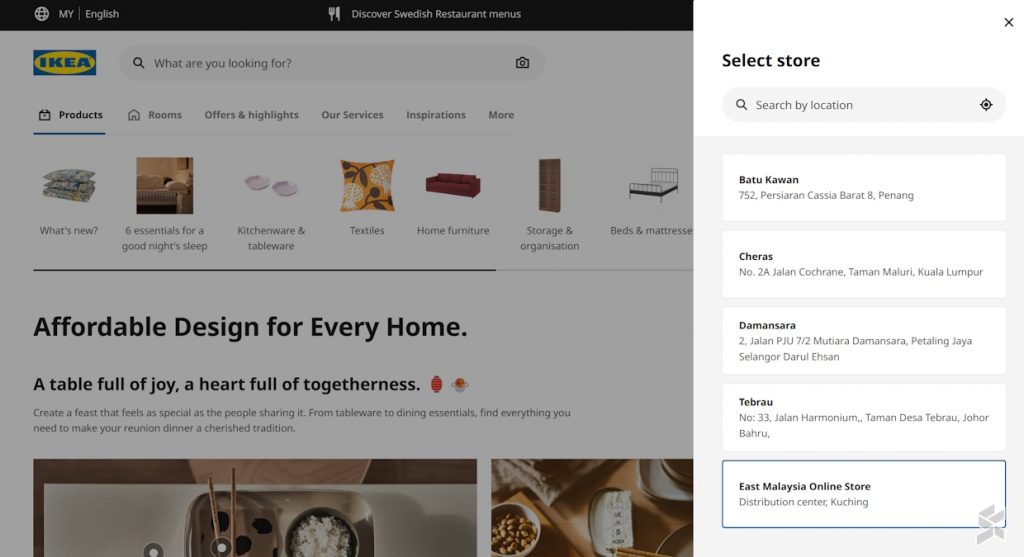 Ikea Malaysia opens dedicated online store for Sabah and Sarawak, same pricing as Peninsular