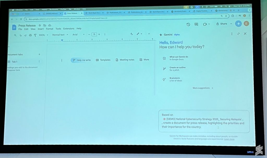 Google AI For Malaysian Civil Service - AI At Work