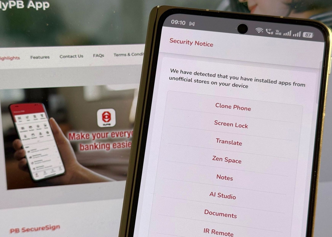 Public Bank's MyPB app flags legit pre-installed Android apps as ...