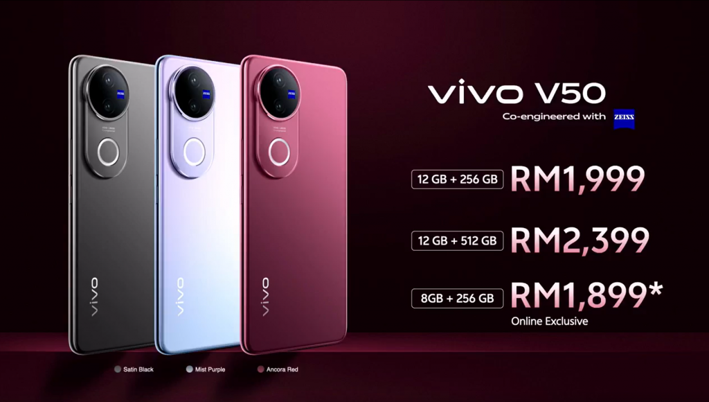 vivo V50 launched in Malaysia