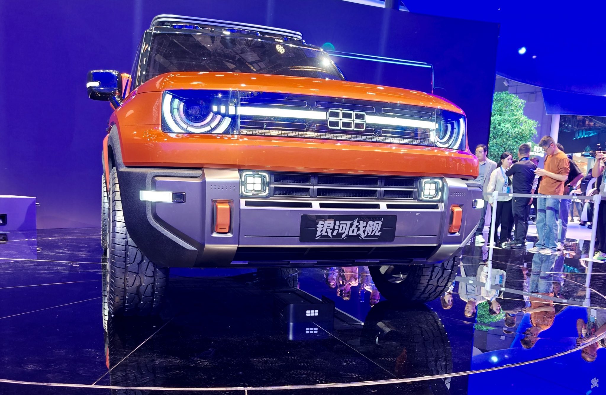 Geely's "bulletproof" Galaxy Cruiser can jump, crab-walk, and float on ...