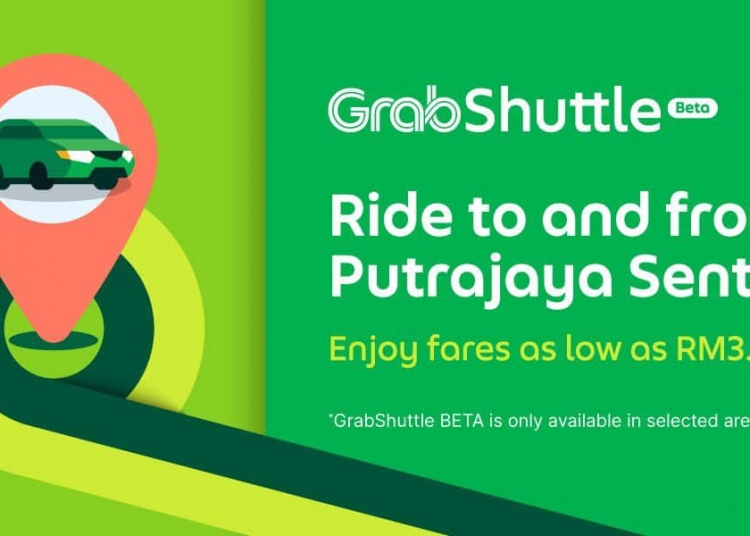 GrabShuttle Beta rolls out in Putrajaya, shared eHailing ride option ...
