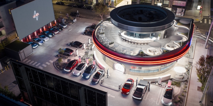 Tesla Diner Hollywood