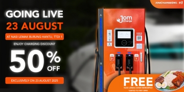 JomCharge Nasi Lemak Burung Hantu TTDI Opening