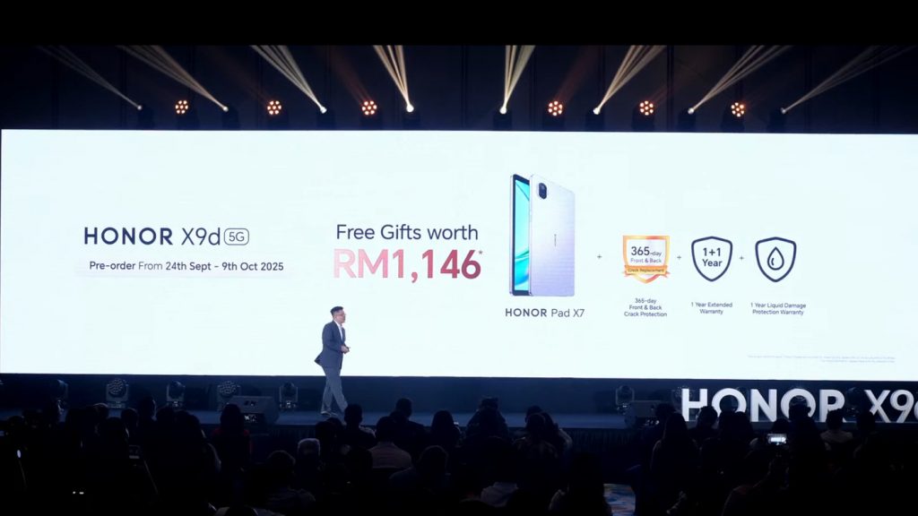 Honor X9d 5G launched in Malaysia with IP69K water resistance, 2.5m drop resistance, 8,300mAh battery, Snapdragon 6 Gen 4 2 250924 honor x9d 5g launch malaysia 8
