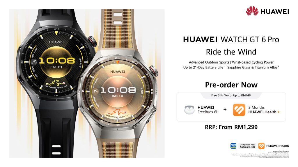 Huawei Watch GT 6, Ultimate 2, D2 officially launched in Malaysia, priced from RM999 2 250929 huawei watch gt 6 pro malaysia price announcement