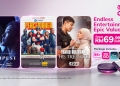 Astro One Entertainment Pack with Disney+ Hotstar and HBO Max Bundle