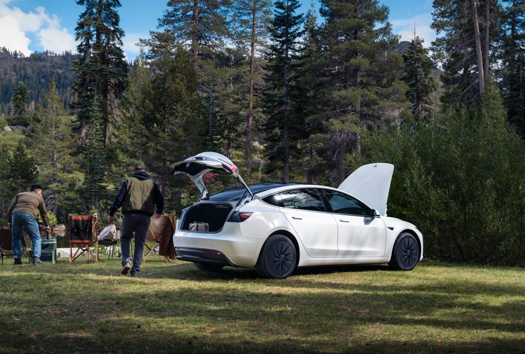 Tesla Model 3 and Model Y "Rahmah": Fabric seats, manual-adjustable steering, no auto steer and no rear display 6 251008 tesla model 3 standard 02