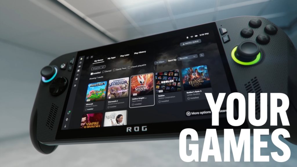 Which offers better portable gaming value on paper? 20 251010 ROG Xbox Ally vs PlayStation Portal 13