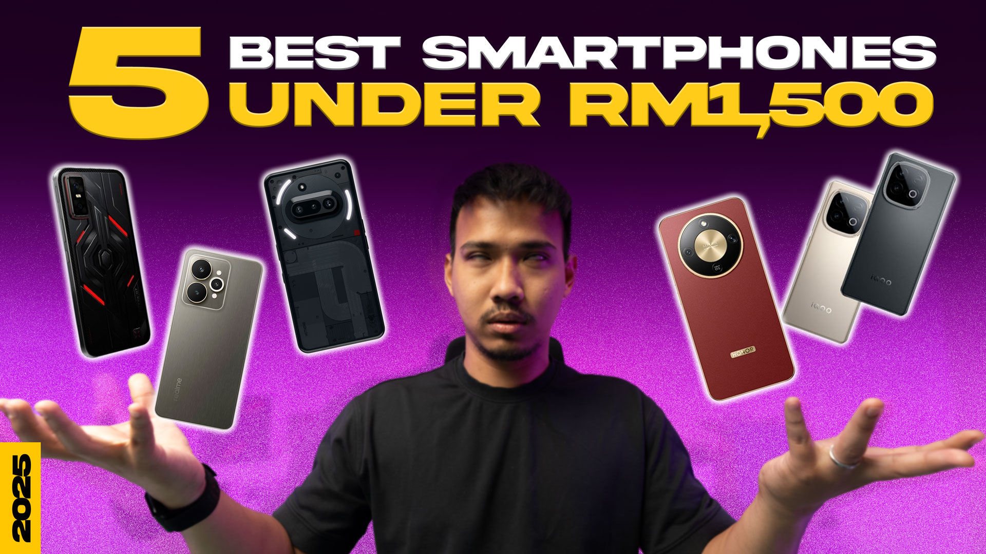 5 Best Phones You Can Get Under RM1,500 in Malaysia | October 2025 Edition