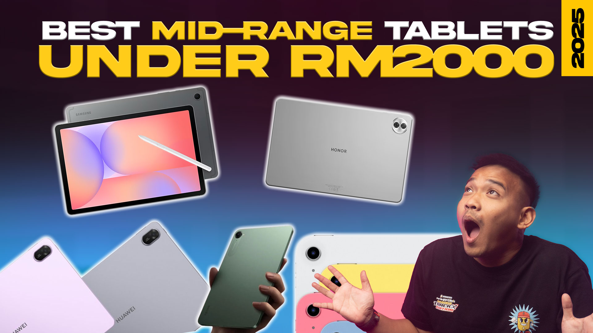 5 Best Tablets You Can Get Under RM2,000 in Malaysia | October 2025 Edition