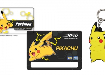 Pokemon TNG Charm and TNG RFID Tag