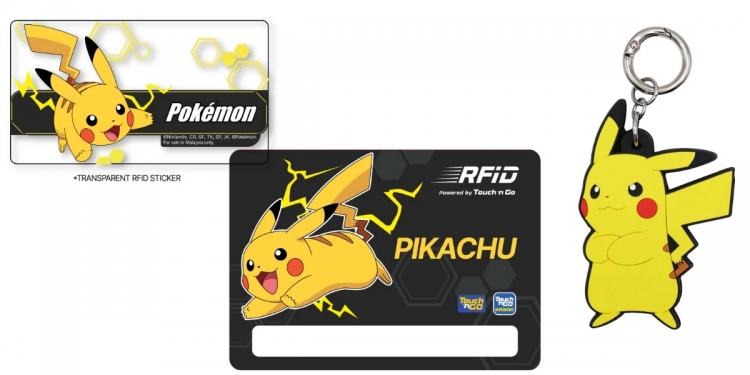 Pokemon TNG Charm and TNG RFID Tag