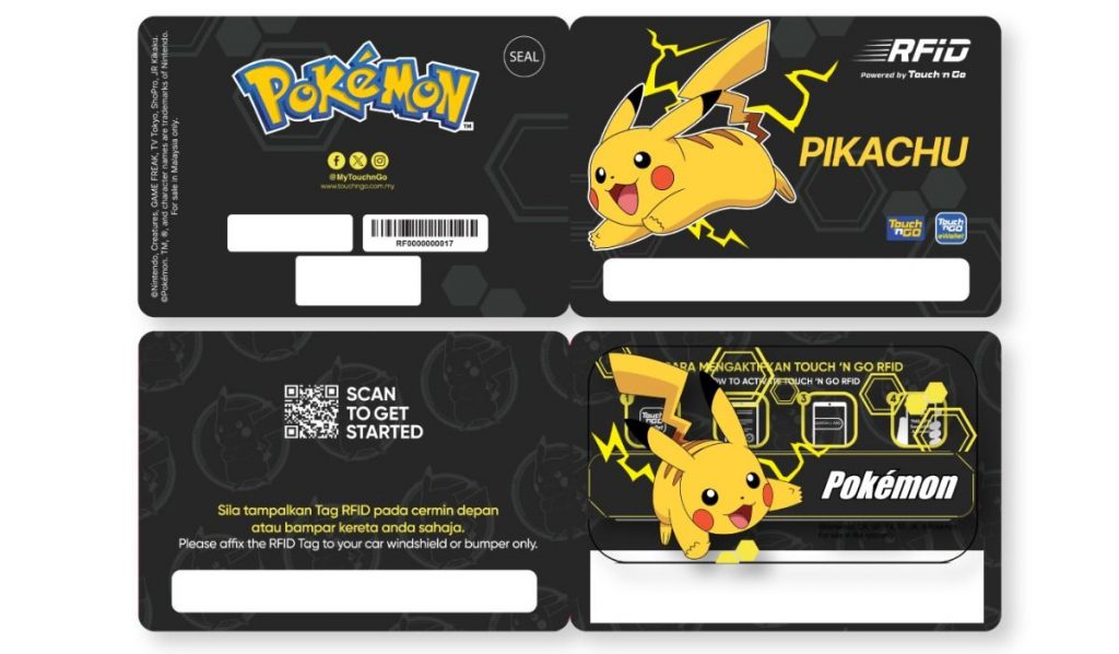 TNG RFID Pikachu