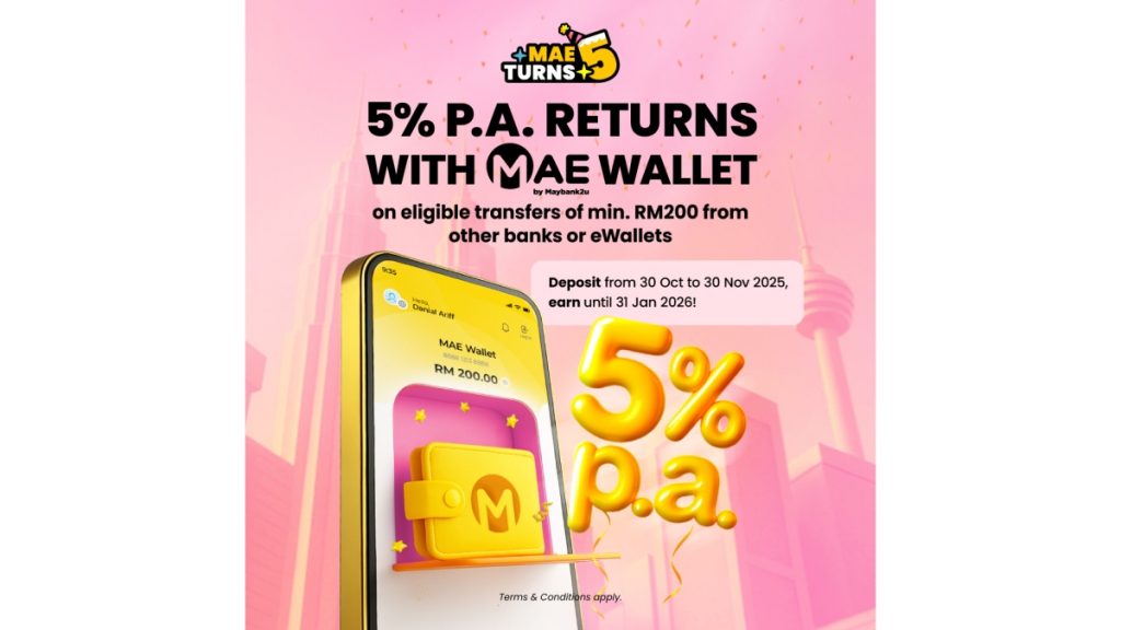 Maybank’s MAE Turns 5 Campaign Offers 5% p.a. Returns, Cashbacks and More! 2 251103 Maybank MAE turns 5 advertorial 9