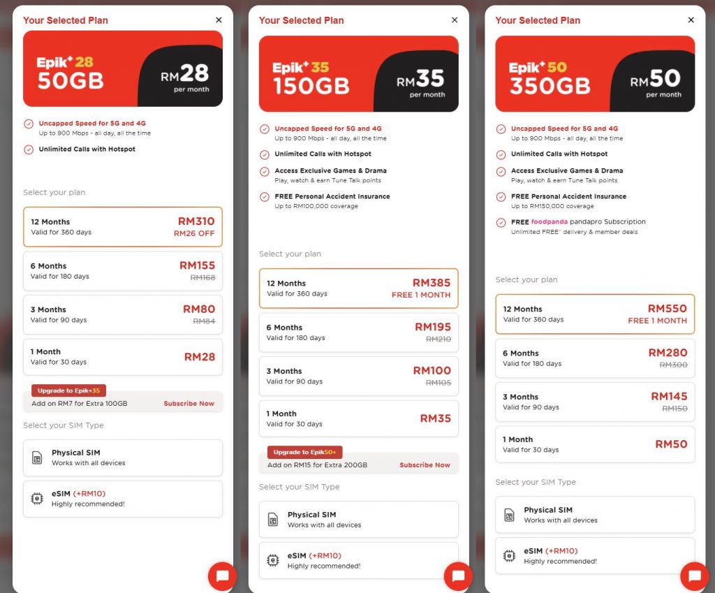 Tune Talk's new entry-level Epik+ 28 plan offers 50GB 5G data with hotspot 3 251104 tune talk epik 28 35 50 prepaid full