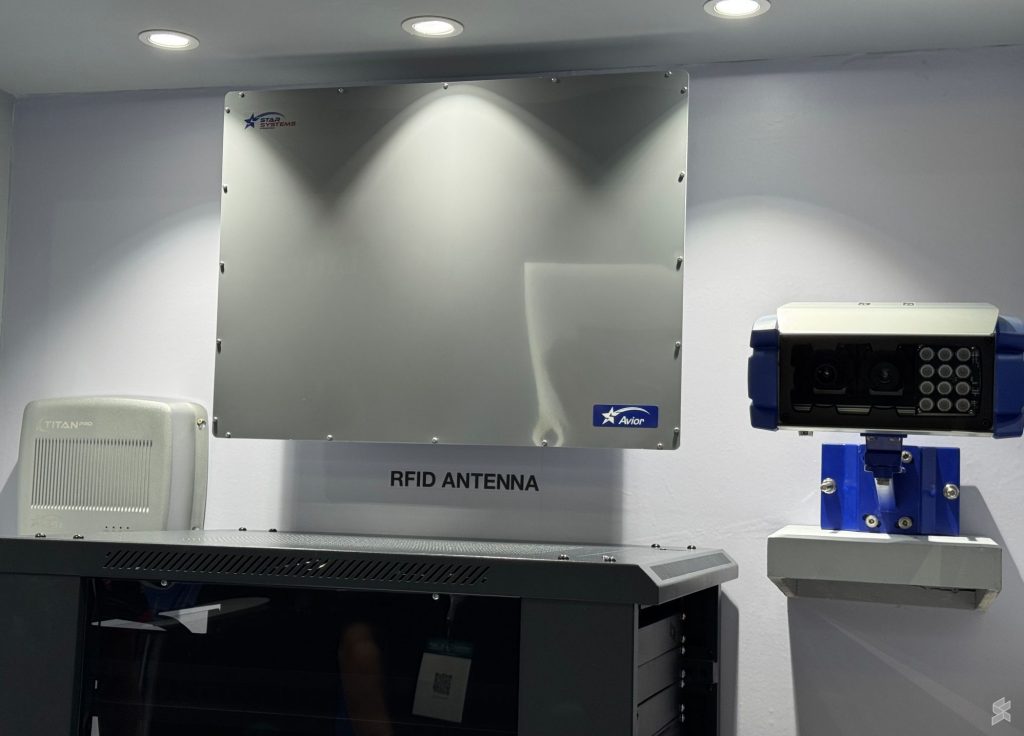 Touch 'n Go showcases Titan Flow MLFF with RFID, ANPR & LiDAR 6 251105 TNG Titan Flow MLFF 02 RFID antenna