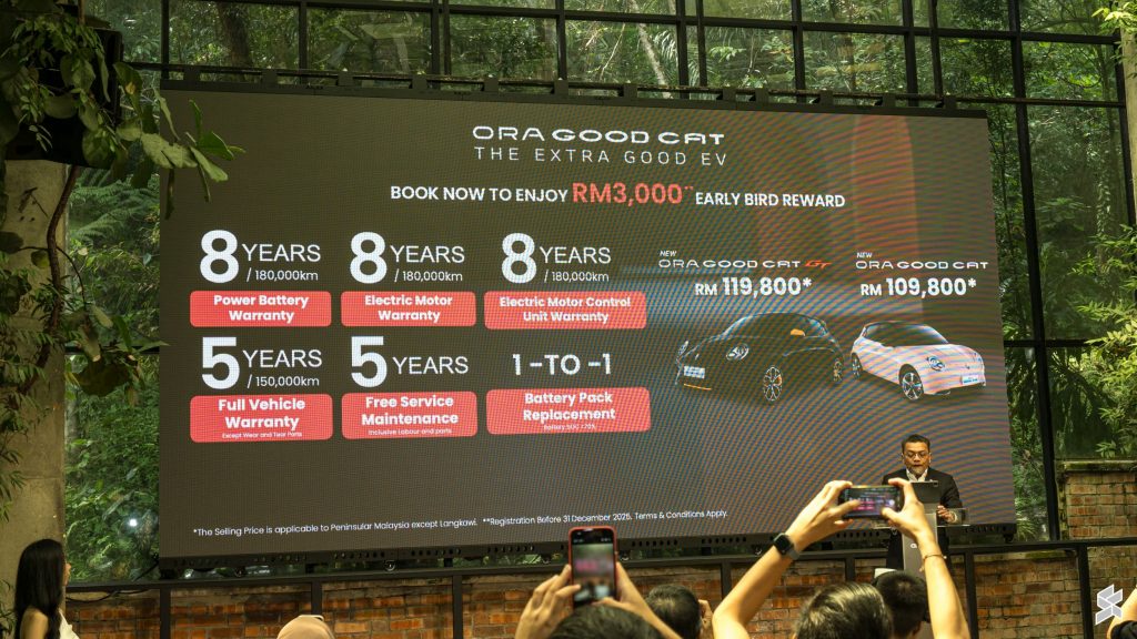 GWM Ora Good Cat Ultra and GT: New 57.7kWh LFP battery and MyGWM app support, priced from RM109,800 2 251106 gwm ora good cat 2026 malaysia launch 05