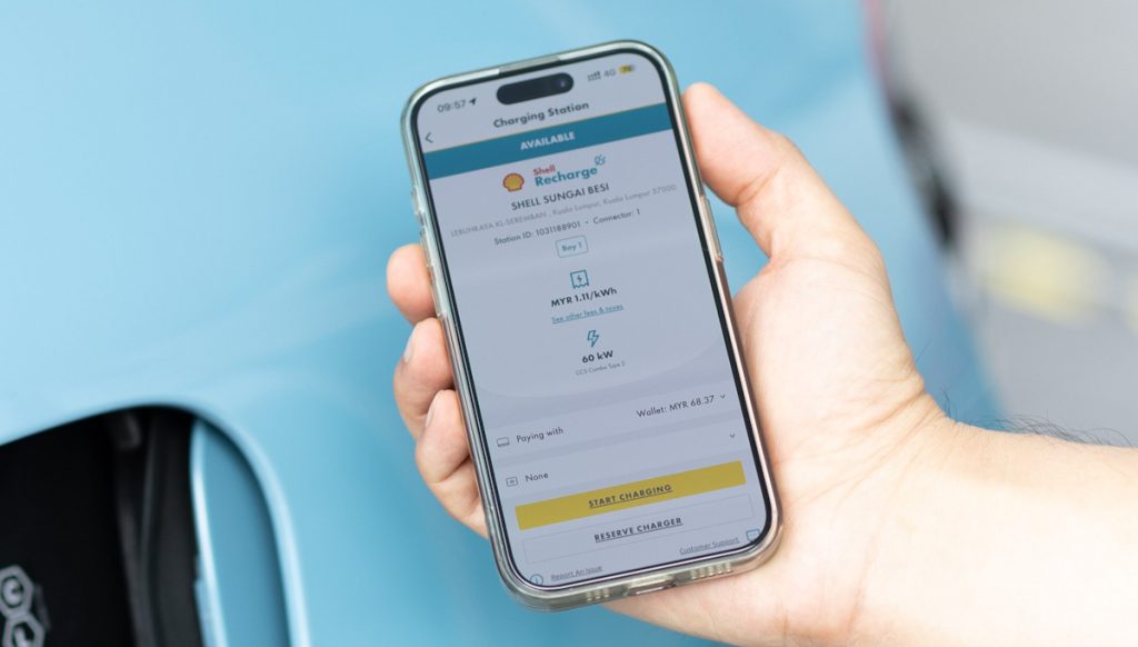 Shell Recharge App Launch Malaysia - Nov 2025