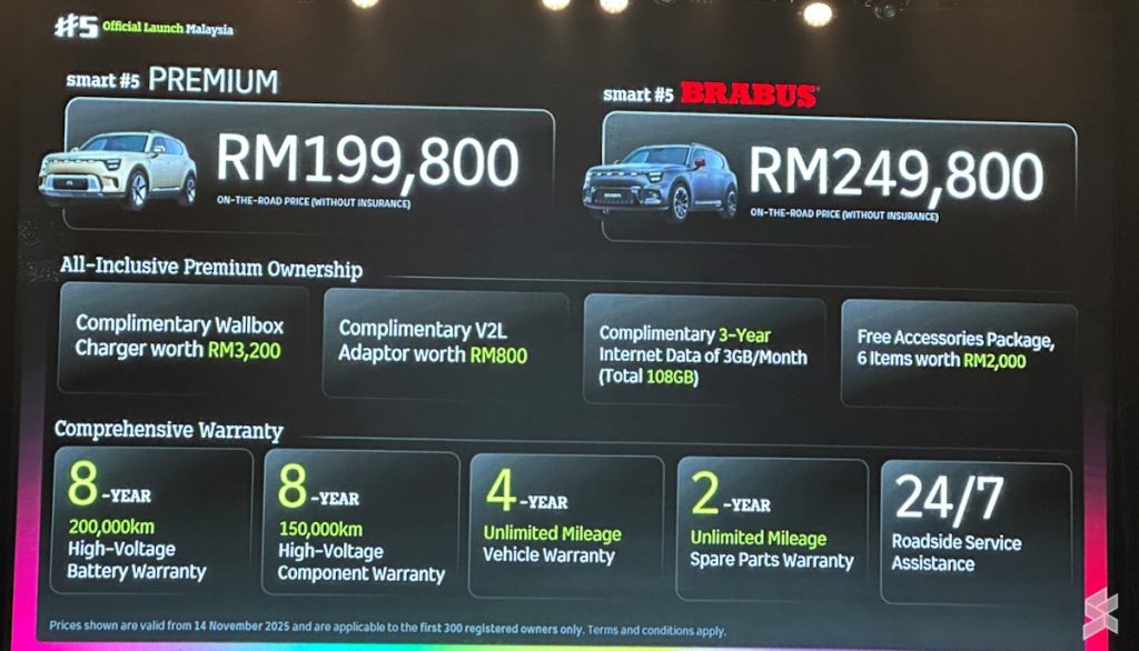 Smart #5 Premium and Brabus now official in Malaysia; priced from RM199,800 4 smart 5 price malaysia 02