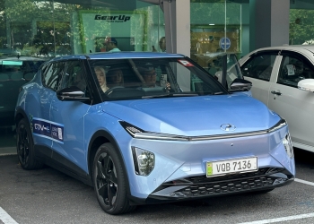 Perodua QV-E at Perodua Glenmarie