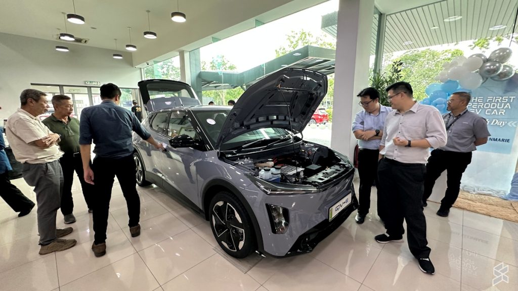 Perodua QV-E at Perodua Glenmarie