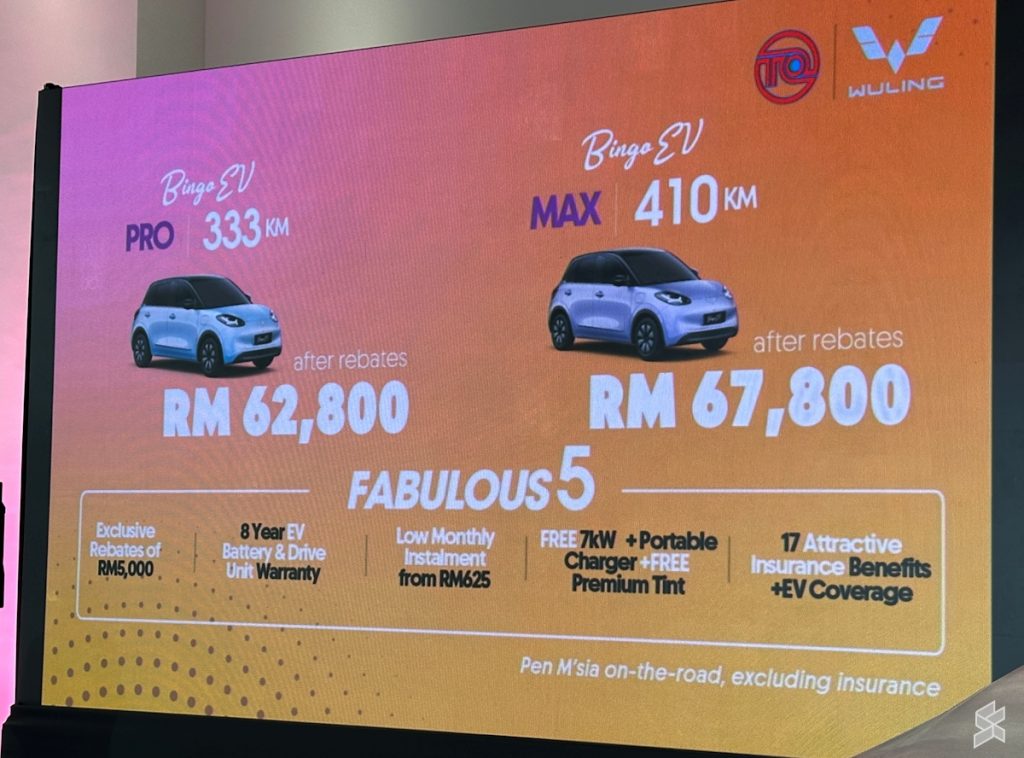 TQ Wuling Bingo EV Malaysia