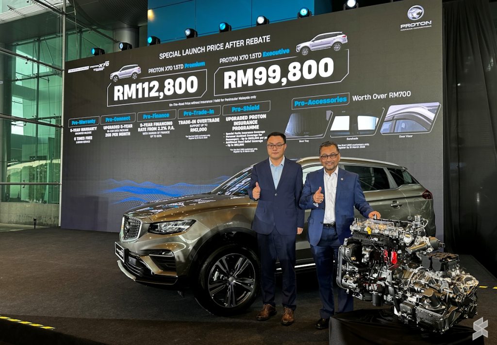 2026 Proton X70 MC3 with i-GT Engine